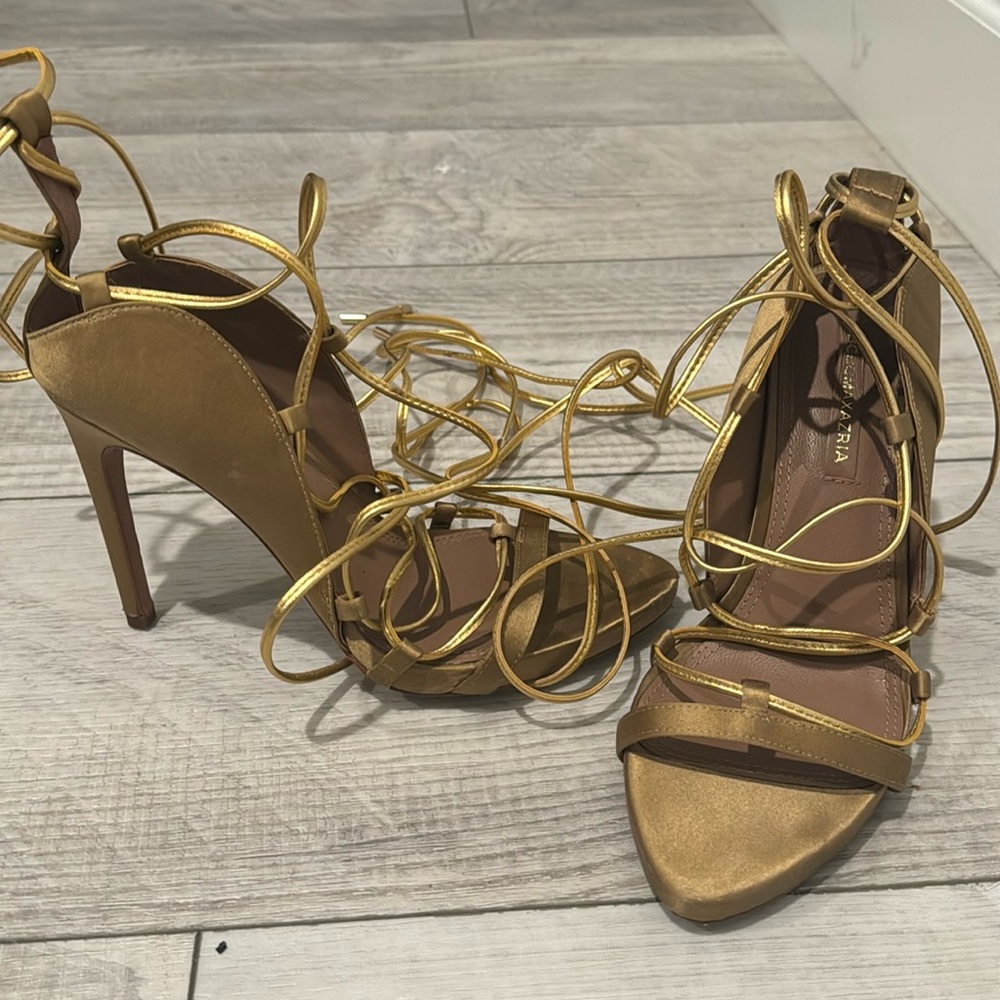 Bcbg max azria tie up heels